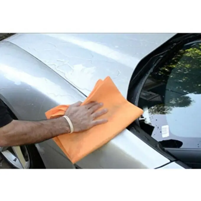 German Super Absorbent Chamois Shammy Cleaning (20″ x 27″) Pack of Ten - Image 2